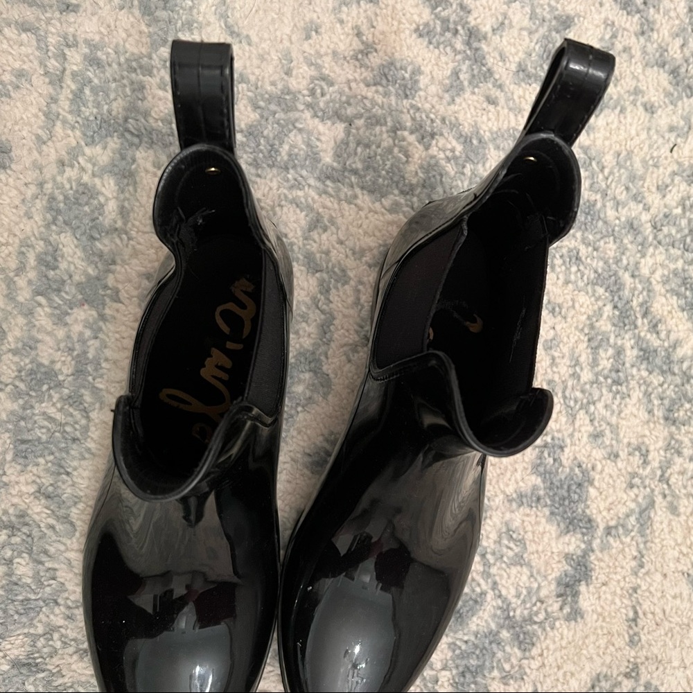 Sam Edelman Tinsley Gloss Rain Booties - Picture 6 of 7